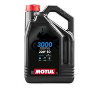 MOTUL 20W50 MINERAL 4 litros - Aceite de motor de motocicleta 20w50 mineral b...