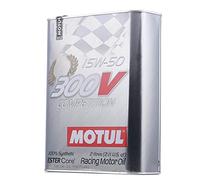 2 Litros Aceite Motul 300V 15W50 Competition Ester Core - Racing Motor Oil