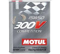 2 Litros Aceite Motul 300V 15W50 Competition Ester Core - Racing Motor Oil