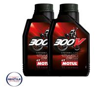 MOTUL 300V Factory Line Off Road 15W60 100% Sintético 2Lt Aceite Motor 104137