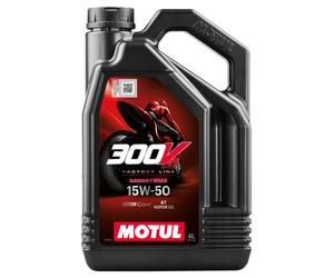 Motul 300V FL Carreras en carretera 15W50 Contenido: 4 litros