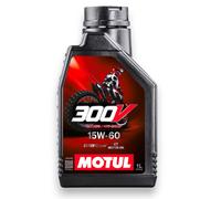 Motul 300V Fl Off Road 15W-60 1 Litro Ester Core Todoterreno de Carreras Aceite
