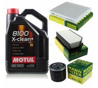 MOTUL 5 L 5W-30 ACEITE MOTOR + FILTRO MANN PARA KIA SOUL AM 1.6 CVVT