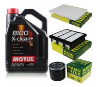 Motul 5L 5W-30 aceite motor + Mann-Filter para Hyundai i30 Fd 2.0 Cee ' ' D Jd