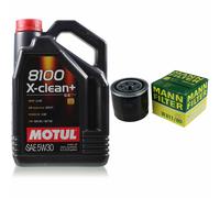Motul 5L 5W-30 aceite motor + Mann-Filter para Hyundai i30 Fd 2.0 Papá Fe II CM