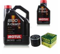Motul 6L 5W-30 aceite motor + Mann-Filter para Hyundai i30 Fd 2.0 Santa Fe II CM