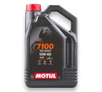 Motul 7100 10W-60 4Liter Aceite para Motos Ester 4-Takt Aceite Api Sp Jaso MA2