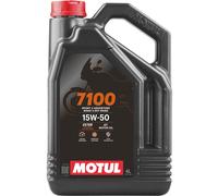 Motul 7100 15W-50 4Takt 4Liter Motocicleta Aceite Ester Jaso MA2 Api Sp 109385