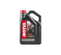 MOTUL 7100 20W-50 4T 100% SINTÉTICO ACEITE DE MOTOR 4 LITROS 1 Galón - 104104