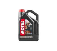 MOTUL 7100 20W-50 4T 100% SINTÉTICO ACEITE DE MOTOR 4 LITROS 1 Galón - 104104