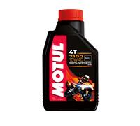 Motul 7100 4T 10W40 Aceite De Motor Sintético 4 Tiempos Botella De 1 Litro