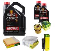 Motul 7L 5W-30 aceite motor + Mann-Filter para BMW F01 F02 F03 F04 740i 6 Gran