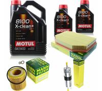 Motul 7L 5W-30 aceite motor + Mann-Filter para BMW F10 F18 528i 523i Turismo F11