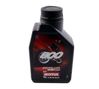 MOTUL 8 - Bote de 1 litro de aceite Motul 800 2T Factory Line Off Road 100% sintético 2 tiempos