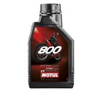 Motul 800 2T Full-Synthetic Todoterreno Racing Premix 2-Stroke Aceite, 1 Litros,