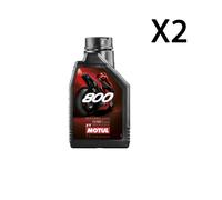 Motul Aceite de motor 104041 800 2T Road Racing Factory Line 100% sintético 1 L