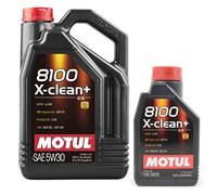 Motul 8100 X-CLEAN+ 5W-30 6 litros (1x5 + 1x1 lt) 100% sintetico DPF