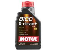 Motul 8100 X-Clean+ 5W30 Aceite De Motor Lubricante 1 Litro Botella