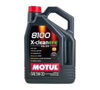 Motul 8100 X-CLEAN EFE 5W30, ACEA C2,C3 - Aceite de motor, 5 L