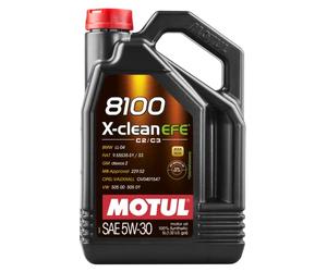 Motul 8100 X-Clean EFE 5W30 - Aceite, 5 L, El embalaje puede variar