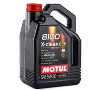 Kit Inspección Filtros 5 Litros Aceite MOTUL 8100 Efe 5W30 C2 C3 Lancia Ypsilon