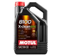 Motul 8100 X-Clean EFE 5W30 Aceite Motor 100% Sintético 5 L C2/3 Fuel Eco