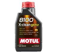 MOTUL 8100 X-CLEAN GEN2 30003 X-clean gen2 Aceite de motor 5W-40 Aceite para 1L