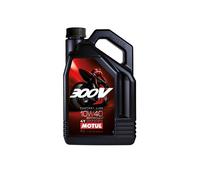 Motul Aceite 300 V 10W 40 Factory Road Racing Botella De 4 Litros