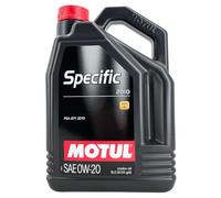 MOTUL Aceite de motor 0W-20 Specific Aceite para motor 2010 5L