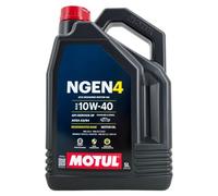 MOTUL Aceite de motor 10W-40 NGEN Aceite sintético HC (Hydro Cracked) Aceite para motor ACEA A3/B4 API SP 4 5L