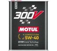 Aceite Motor MOTUL 300V 5w40 Power 100% Sintético Tecnología Estercore Racing 2L