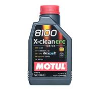 MOTUL Aceite de motor 5W-30 Aceite sintetico Aceite para motor ACEA C2 ACEA C3 API SN X-CLEAN EFE 1L