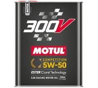 MOTUL Aceite de motor 5W-50 300V COMPETITION Aceite para motor ESTER Core Techn. 2L