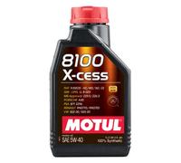 MOTUL Aceite de motor 8100 5W-40 Aceite para motor 1 L