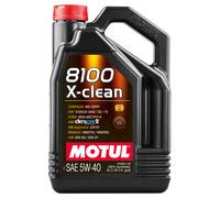 MOTUL Aceite lubricante para motor 8100 X-CLEAN C3 5W40 5L