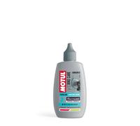 Motul Lubricante de Cadenas de Bicicletas Off-Road para Condiciones Húmedas, Antidesgaste, Resistente al Agua y al Óxido, Botella con Aplicador de Gotero, Bike Care Chain Lube Wet Off Road, 100 ml