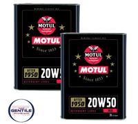 MOTUL Clásico 20W50 Aceite Motor Coche Época Mineral De 1950 Abejas Sf / Cc 4 Lt