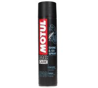 MOTUL E10 Brillo & Go Spray de Silicona Cuidado Plástico Limpiador