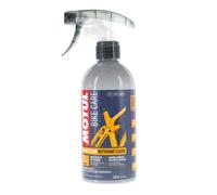 Motul Spray Limpiador de Cuadros de Bicicleta de Carretera, Fórmula Espumosa Adhesiva Antigoteo, Compatible Con Materiales Sensibles, Sin COV, Bike Care Frame Clean Road, 500 ml