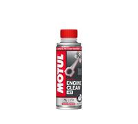 MOTUL Limpiador de Motor para Antes del Cambio de Aceite, Aditivo Curativo para Motores de 4 Tiempos, Reduce el Desgaste y el Consumo de Combustible, Mejora el Rendimiento, Engine Clean Moto, 200 ml