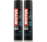 MOTUL Limpiador Silicona Brillo Moto (Paquete de 2)
