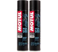 MOTUL limpiador sin agua spray moto (Paquete de 2)