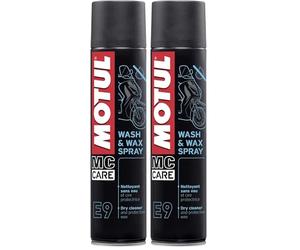 MOTUL limpiador sin agua spray moto (Paquete de 2)