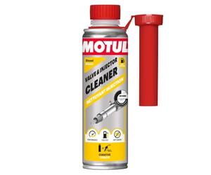 MOTUL Limpiador Válvulas e Inyectores Diésel, Aditivo Curativo para Motores Diésel, Rendimiento, Reduce Consumo y Emisiones, Ideal Antes de ITV, Valve & Injector Cleaner Diesel, 300 ml