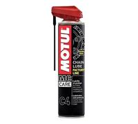 Motul Lubricante para cadenas de motos MC Care Chain Lube C4, aerosol fácil aplicación 400 ml