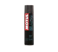 Motul MC Care™ E9 Wash & Wax Spray Limpiador en seco, 400 ml