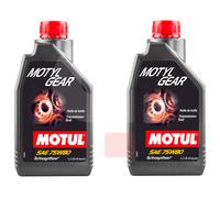 Motul Motyl Gear 75W80 Aceite De Transmisión Cambio Diferencial GL-4 GL-5 2 LT