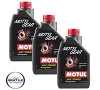 MOTUL MOTYL Gear 75W80 Aceite Transmisión Diferencial GL-4 GL-5 LT 3L