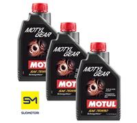 MOTUL Motyl Gear 75W90 Aceite Cambio Y Diferencial Lubricante Transmisión 3LT