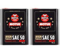 MOTUL SAE 50 (Classic) 2 litros (Paquete de 2)
